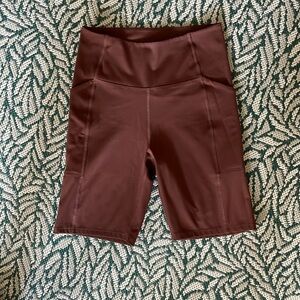 Girlfriend Collective High-Rise Pocket Bike Short